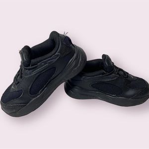 PUMA RS-Fast Triple Black Toddler Girls Boys Shoes Sneakers Size: 7C